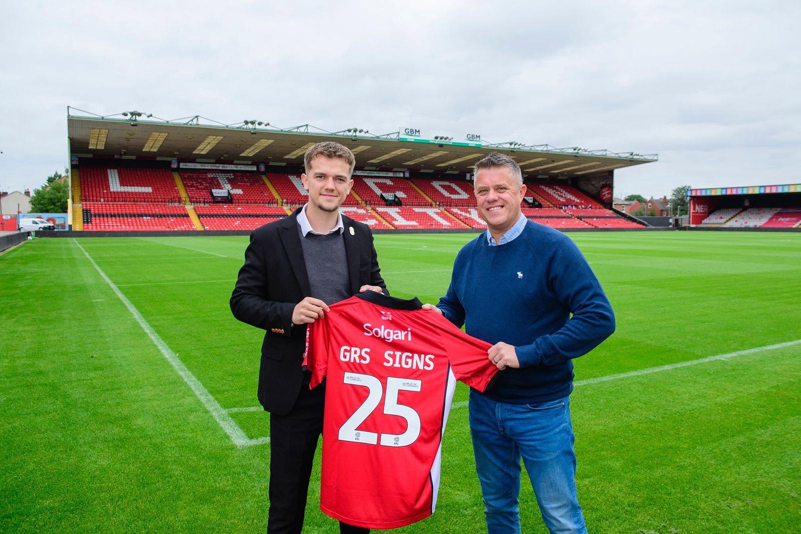GRS Signs commercial partnership with Lincoln City Football Club