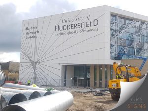 Barbara Hepworth Building graphics.