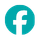 Turquoise circular Facebook symbol