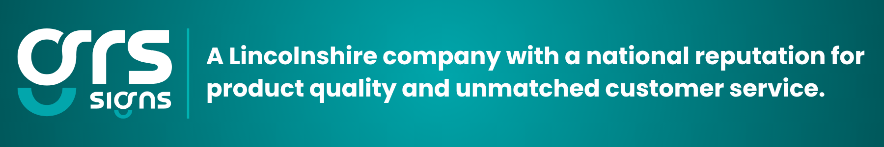 Website static image with text and logo